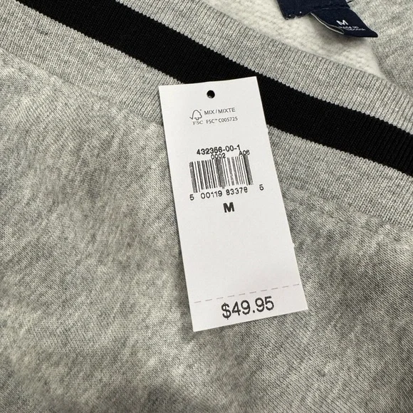 GAP Gray V-Neck Sweater Vest - Picture 7 of 12